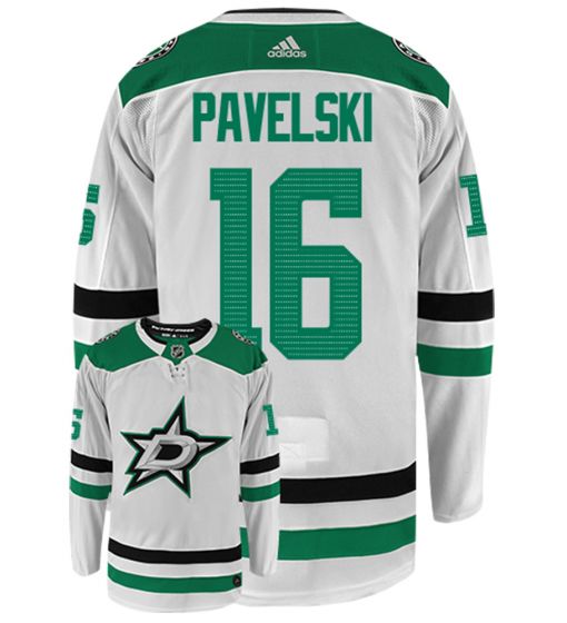 Men Adidas Dallas Starts 16 Joe Pavelski Authentic White Away NH