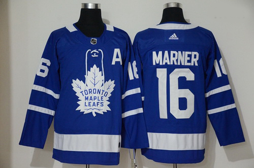 Maple Leafs 16 Mitch Marner Blue Adidas Jersey