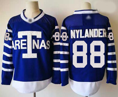 Maple Leafs 88 William Nylander Blue Authentic 1918 Arenas Throwback Stitched Hockey Jersey