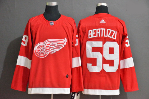 Red Wings 59 Tyler Bertuzzi Red Adidas Jersey