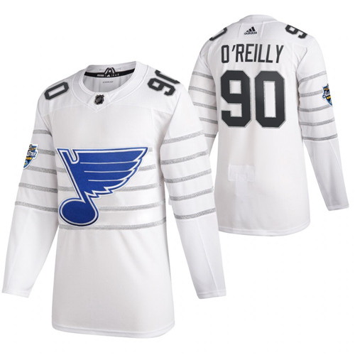 Blues 90 Ryan O 27Reilly White 2020 NHL All Star Game Adidas Jersey