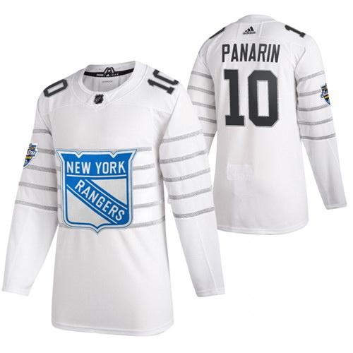 Rangers 10 Artemi Panarin White 2020 NHL All Star Game Adidas Je