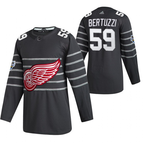 Red Wings 59 Tyler Bertuzzi Gray 2020 NHL All Star Game Adidas J