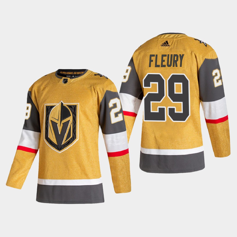 Vegas Golden Knights 29 Marc Andre Fleury Men Adidas 2020 21 Authentic Player Alternate Stitched NHL