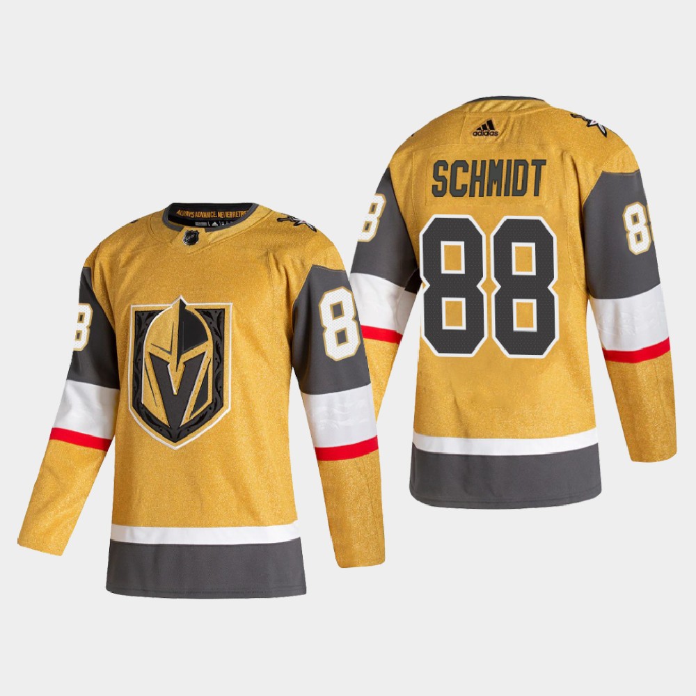 Vegas Golden Knights 88 Nate Schmidt Men Adidas 2020 21 Authenti