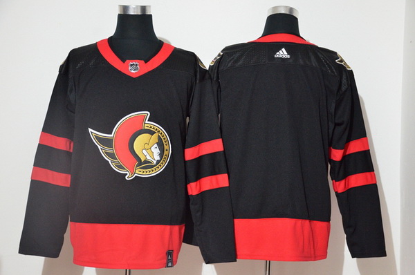 Men Ottawa Senators Blank Black 2020 21 Reverse Retro Adidas Jersey