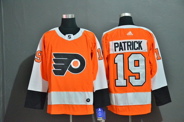 Men Philadelphia Flyers 19 Nolan Patrick Orange Adidas Jersey