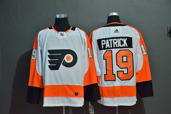 Men Philadelphia Flyers 19 Nolan Patrick White Adidas Jersey