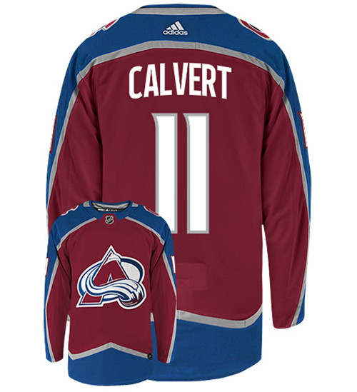 AVALANCHE 11 Matt CALVERT Home NHL Jersey