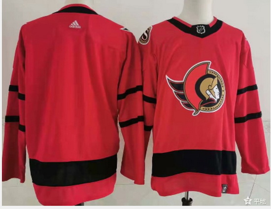 Ottawa Senators Blank Red Men Adidas 2020 21 Reverse Retro