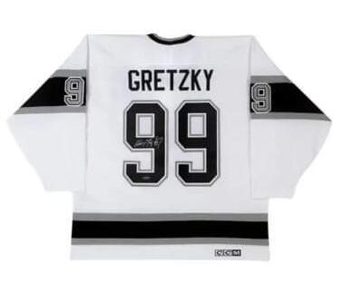 Men Angeles Kings 99 Wayne Gretzky White Road Stitched NHL Jersey