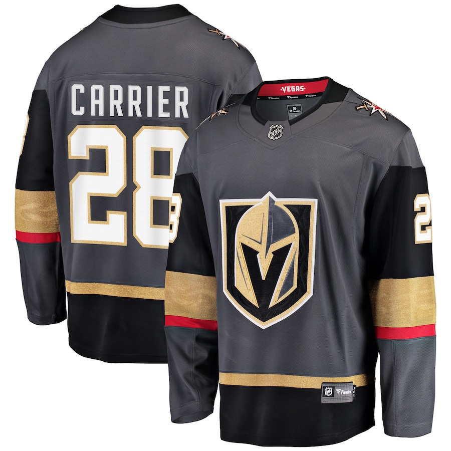 Vegas Golden Knights 28 William Carrier 2018 Stanley Cup Final B