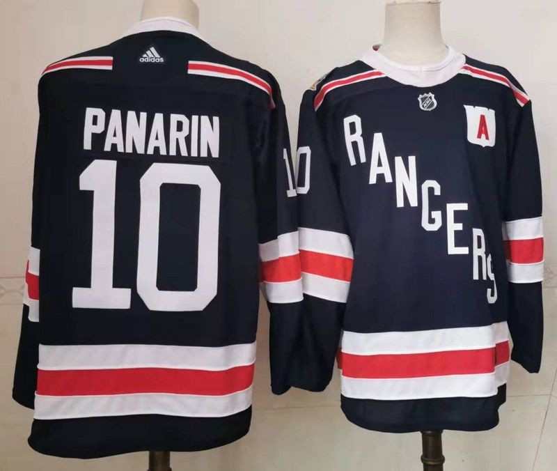 Rangers 10 Artemi Panarin Navy Adidas Jersey