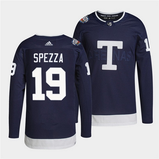 Men Toronto Maple Leafs 19 Jason Spezza 2022 Heritage Classic Na