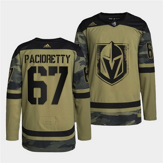 Men Vegas Golden Knights 67 Max Pacioretty 2022 Camo Military Ap