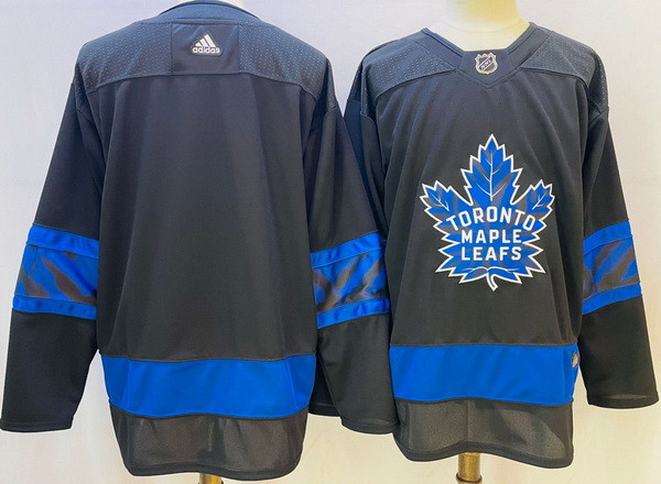 Men Toronto Maple Leafs Black Blank Alternate Premier Breakaway Reversible Stitched jersey