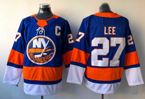 Men New York Islanders 27 Anders Lee Royal Adidas Jersey Stitched C Patch