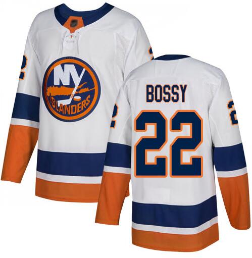 Men Adidas New York Islanders 22 Mike Bossy Premier White Home NHL Jersey