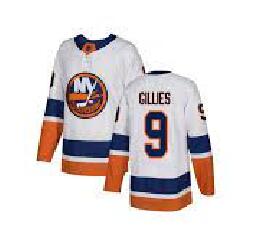 Men Adidas New York Islanders 9 Clark Gillies White Alternate NHL Jersey