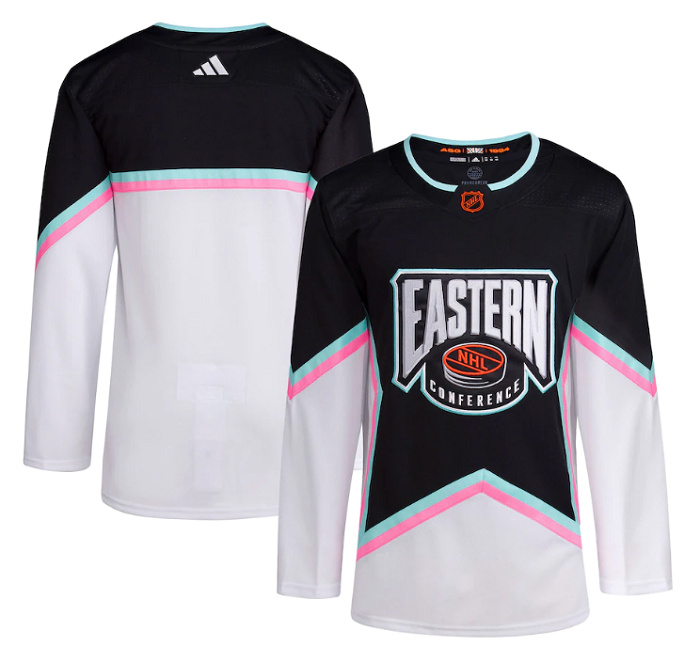 Men All Star Game Eastern Conference 2023 Black Stitched Hockey Jersey