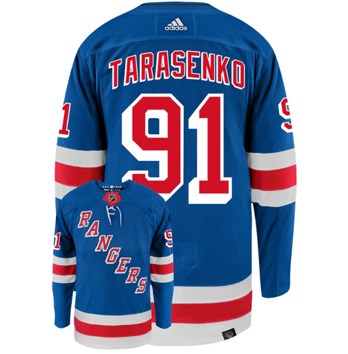 Youth New York Rangers 91 Vladimir Tarasenko Royal Stitched Jersey