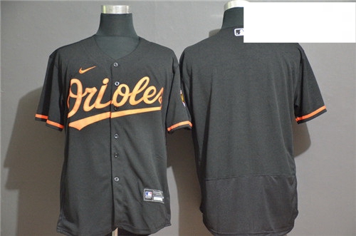 Orioles Blank Black Nike 2020 Flexbase Jersey