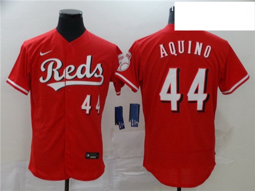 Reds 44 Aristides Aquino Red 2020 Nike Flexbase Jersey