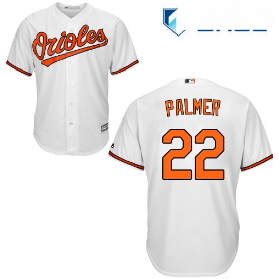 Youth Majestic Baltimore Orioles 22 Jim Palmer Authentic White Home Cool Base MLB Jersey