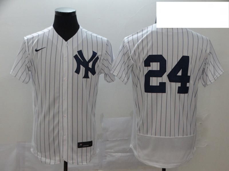 Yankees 24 Gary Sanchez White 2020 Nike Flexbase Jersey