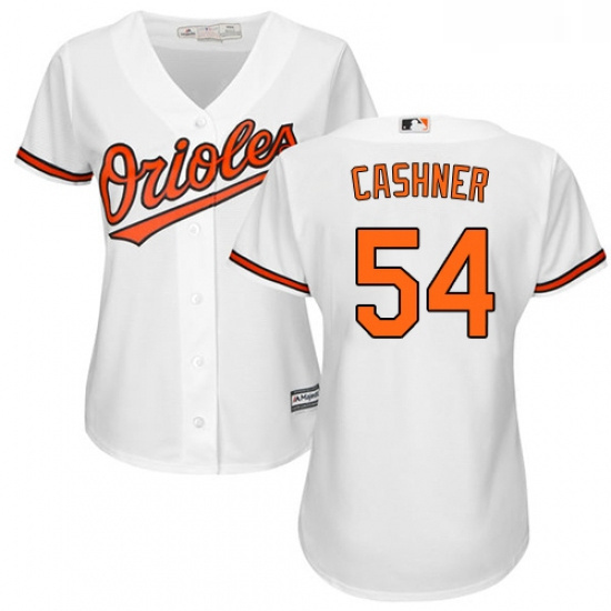 Womens Majestic Baltimore Orioles 54 Andrew Cashner Authentic Wh