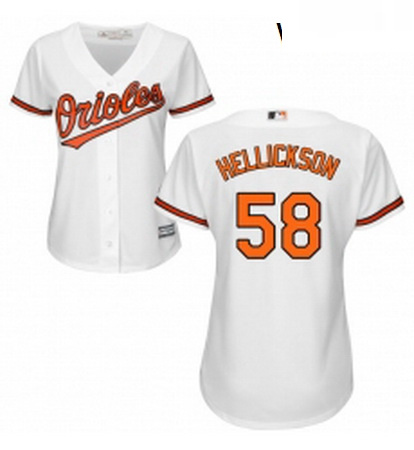 Womens Majestic Baltimore Orioles 58 Jeremy Hellickson Authentic