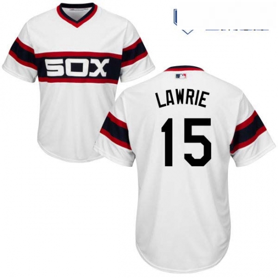 Mens Majestic Chicago White Sox 10 Yoan Moncada Replica White 2013 Alternate Home Cool Base MLB Jers