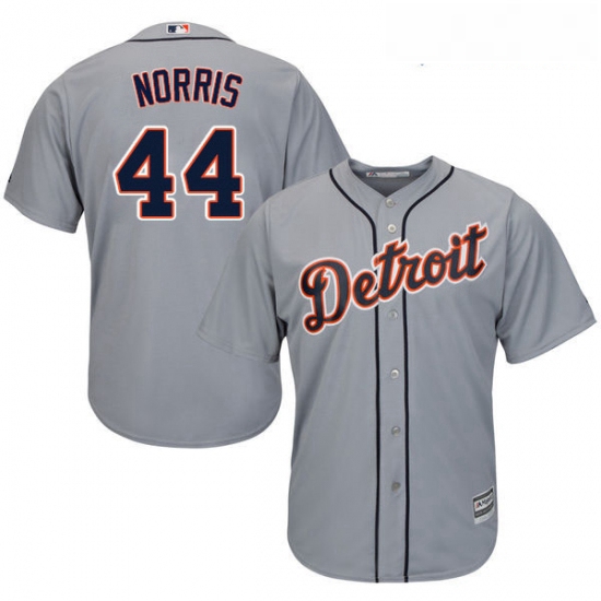 Youth Majestic Detroit Tigers 44 Daniel Norris Authentic Grey Road Cool Base MLB Jersey