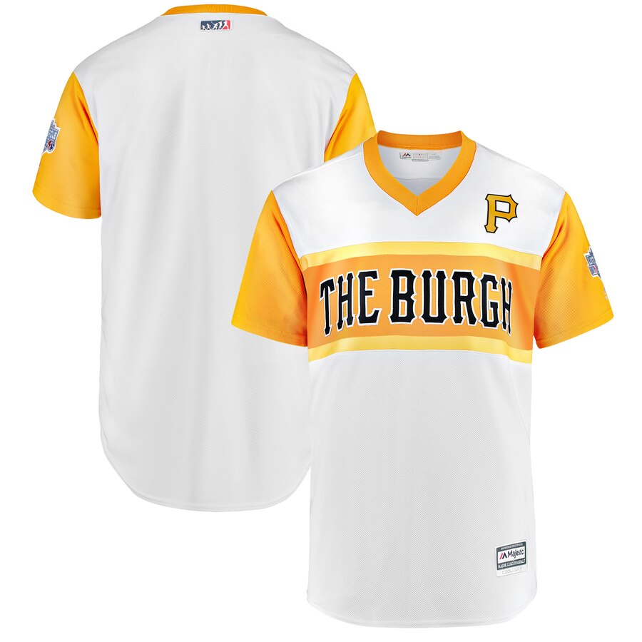 Pirates Blank White 2019 MLB Little League Classic Team Jersey