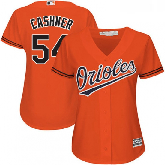 Womens Majestic Baltimore Orioles 54 Andrew Cashner Authentic Or