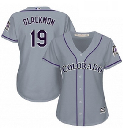 Womens Majestic Colorado Rockies 19 Charlie Blackmon Authentic G