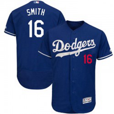 Will Smith Mens Los Angeles Dodgers Royal Authentic Flex Base Al