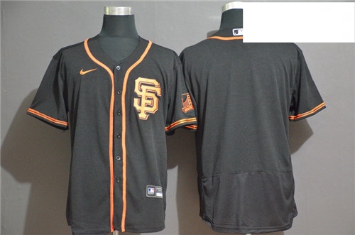 Giants Blank Black 2020 Nike Flexbase Jersey