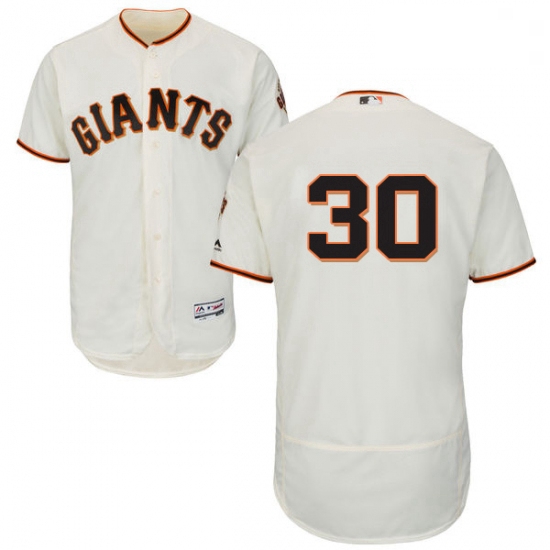 Mens Majestic San Francisco Giants 30 Orlando Cepeda Cream Home Flex Base Authentic Collection MLB J