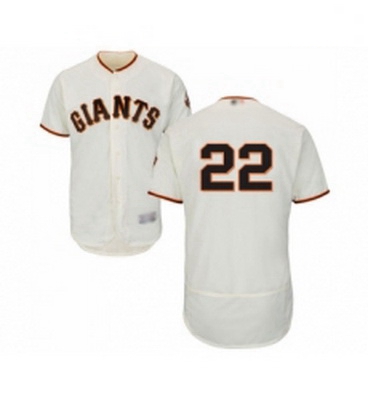 Mens San Francisco Giants 22 Yangervis Solarte Cream Home Flex Base Authentic Collection Baseball Je