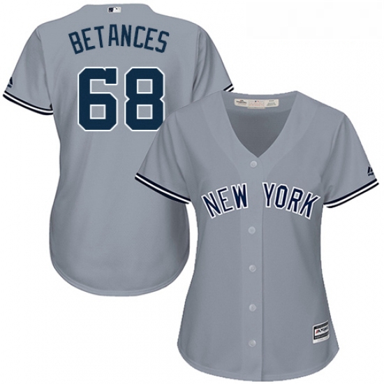 Womens Majestic New York Yankees 68 Dellin Betances Authentic Gr