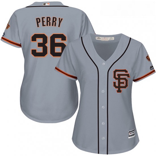 Womens Majestic San Francisco Giants 36 Gaylord Perry Authentic 