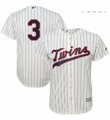 Youth Majestic Minnesota Twins 3 Harmon Killebrew Replica Cream Alternate Cool Base MLB Jersey