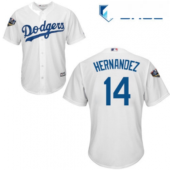 Youth Majestic Los Angeles Dodgers 14 Enrique Hernandez Authenti