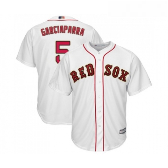 Youth Boston Red Sox 5 Nomar Garciaparra Authentic White 2019 Go