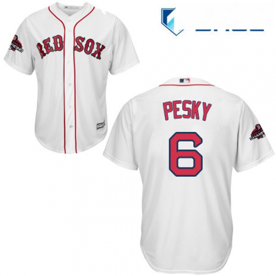 Youth Majestic Boston Red Sox 6 Johnny Pesky Authentic White Hom