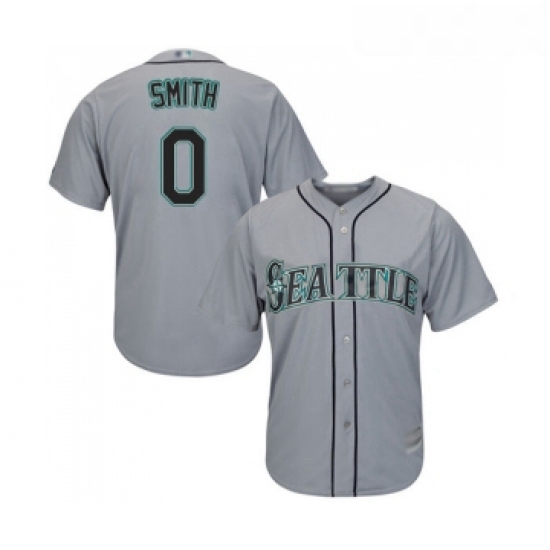 Youth Seattle Mariners 0 Mallex Smith Replica Grey Road Cool Bas