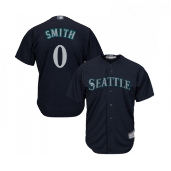 Youth Seattle Mariners 0 Mallex Smith Replica Navy Blue Alternat