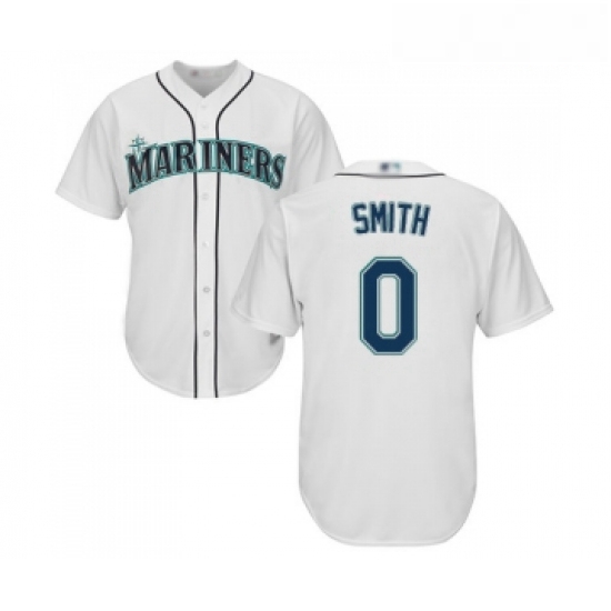 Youth Seattle Mariners 0 Mallex Smith Replica White Home Cool Ba