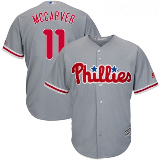 Youth Majestic Philadelphia Phillies 11 Tim McCarver Authentic G